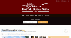 Desktop Screenshot of hostalbuenavista.com